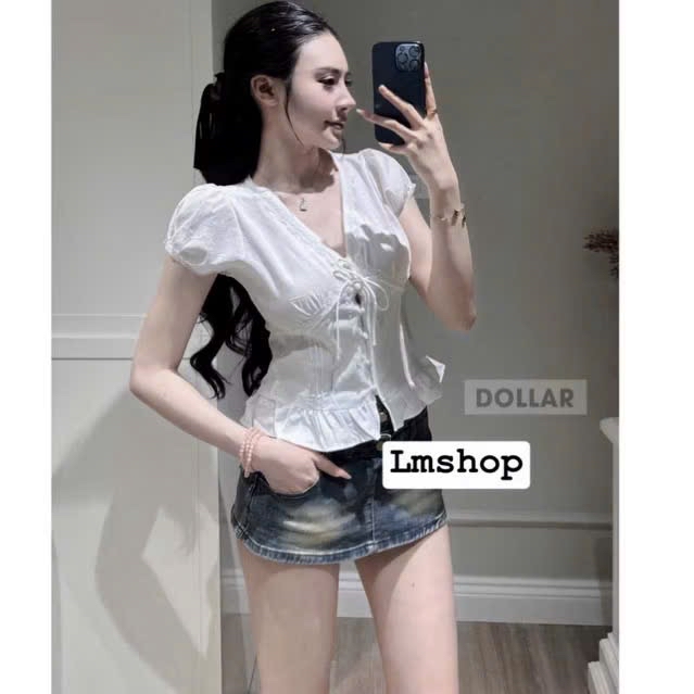   Thô viền ren cúc bọc xếp li viền-duoc-ban-tai-MÍA SHOP - THỜI TRANG NỮ