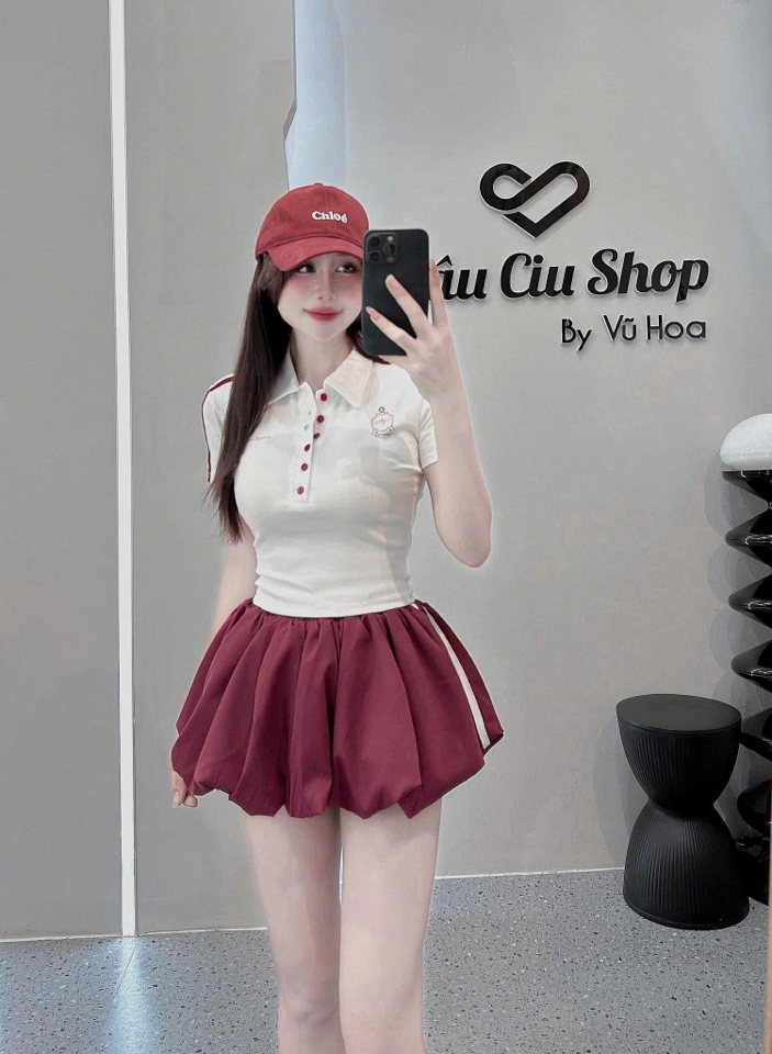 Sét áo zip cổ đức kèm chân váy phồng-duoc-ban-tai-MÍA SHOP - THỜI TRANG NỮ