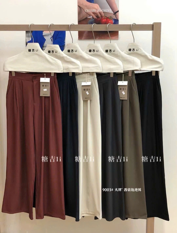 Quần Tây Suông lưng thun-duoc-ban-tai-MÍA SHOP - THỜI TRANG NỮ