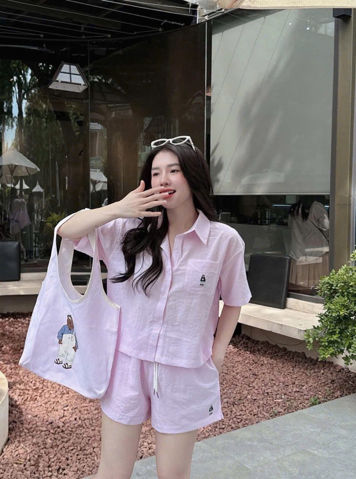 Set Sơ Mi Quần sóc ✨KÈM TÚI✨-duoc-ban-tai-MÍA SHOP - THỜI TRANG NỮ