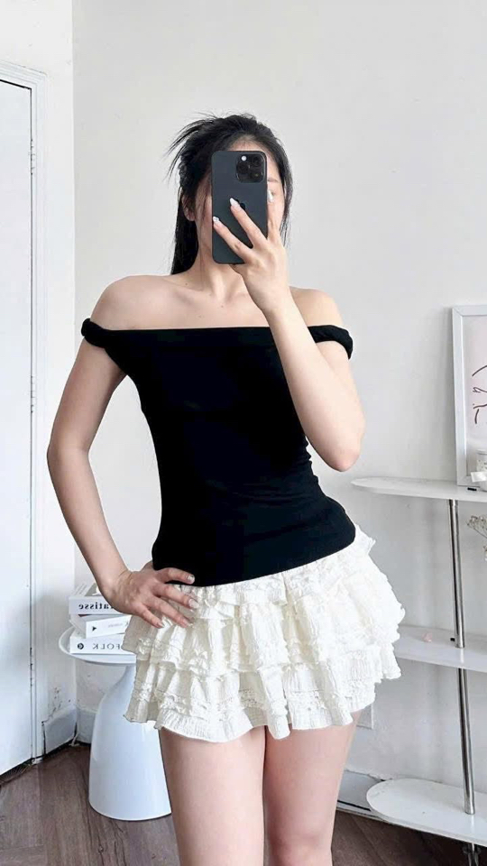 Áo trễ vai ôm-duoc-ban-tai-MÍA SHOP - THỜI TRANG NỮ