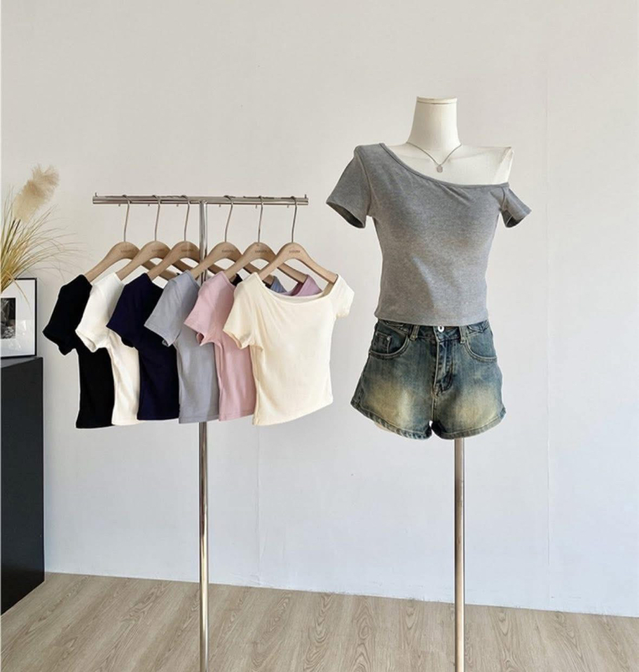 Áo lệch vai-duoc-ban-tai-MÍA SHOP - THỜI TRANG NỮ