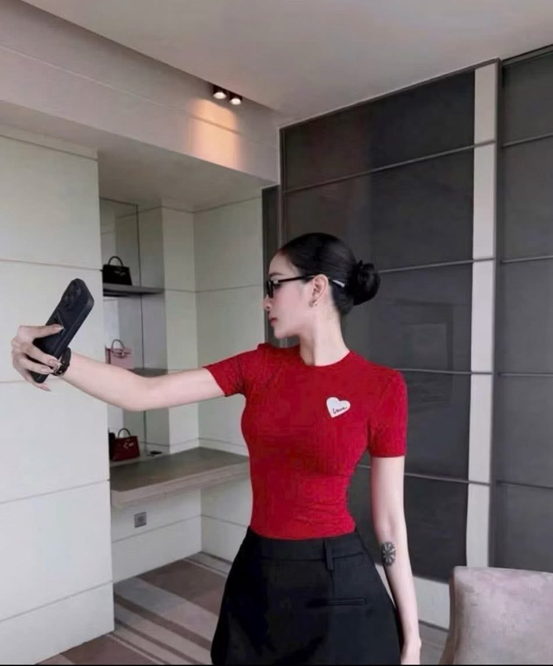 Áo ôm body đỏ cherry-duoc-ban-tai-MÍA SHOP - THỜI TRANG NỮ