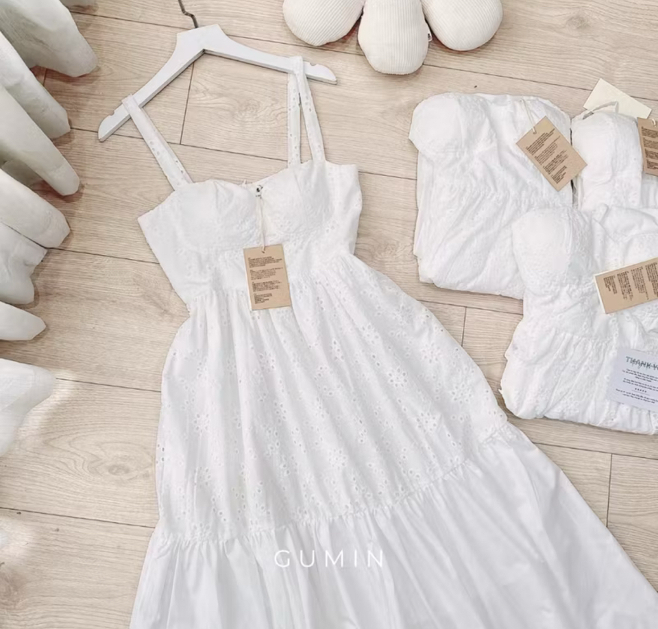 Maxi thêu nổi-duoc-ban-tai-MÍA SHOP - THỜI TRANG NỮ