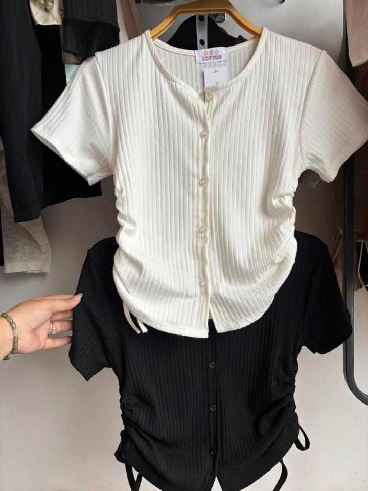 Áo croptop rút dây-duoc-ban-tai-MÍA SHOP - THỜI TRANG NỮ