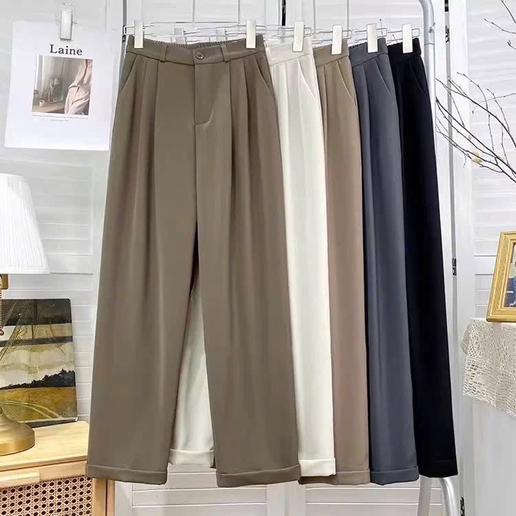 Quần Tây Suông lưng thun-duoc-ban-tai-MÍA SHOP - THỜI TRANG NỮ