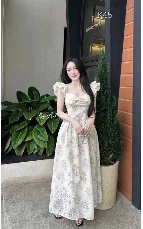 Maxi hoa tiểu thư-duoc-ban-tai-MÍA SHOP - THỜI TRANG NỮ