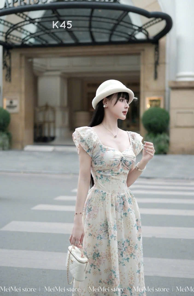 Maxi hoa tiểu thư-duoc-ban-tai-MÍA SHOP - THỜI TRANG NỮ