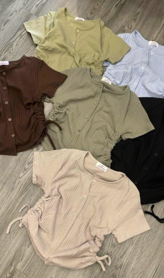 Áo croptop rút dây-duoc-ban-tai-MÍA SHOP - THỜI TRANG NỮ