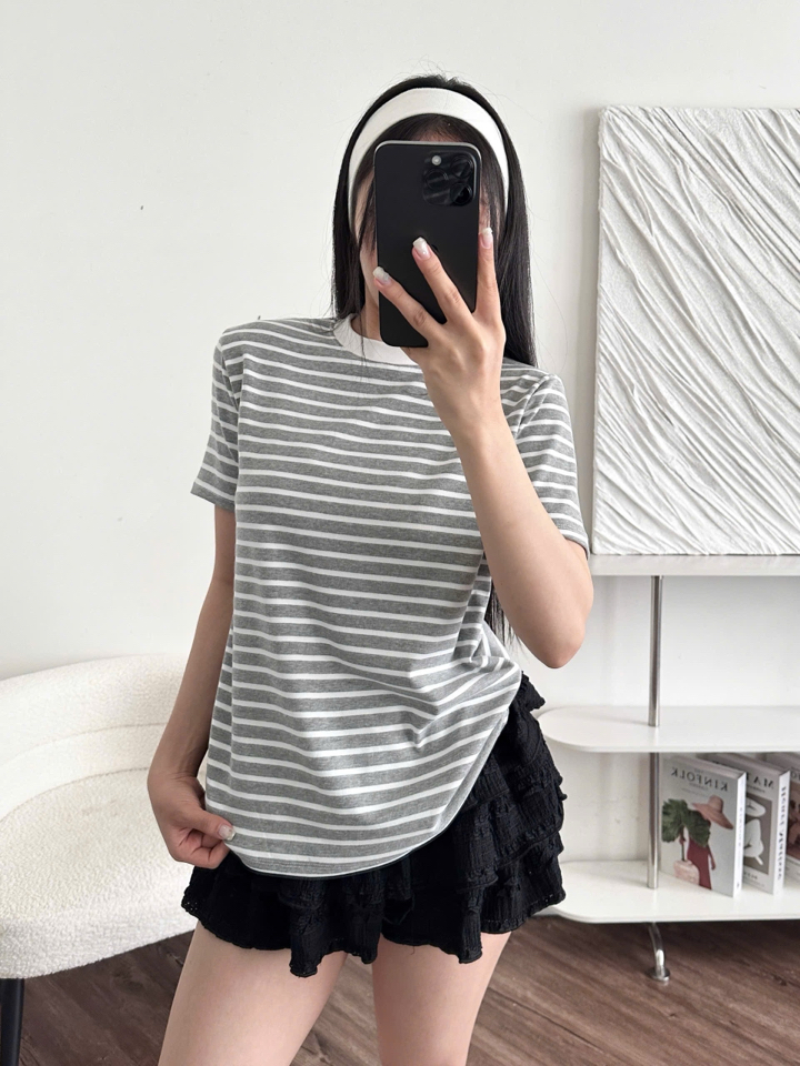 Áo sọc form vừa-duoc-ban-tai-MÍA SHOP - THỜI TRANG NỮ