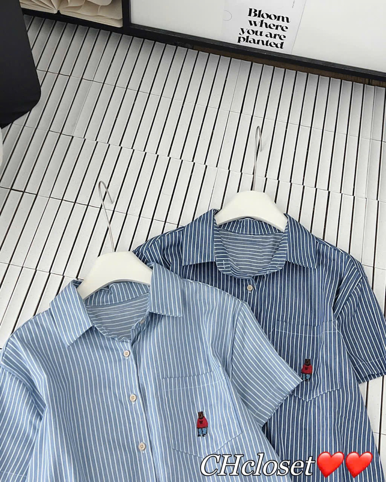 ÁO SƠ MI Tay ngắn-duoc-ban-tai-MÍA SHOP - THỜI TRANG NỮ