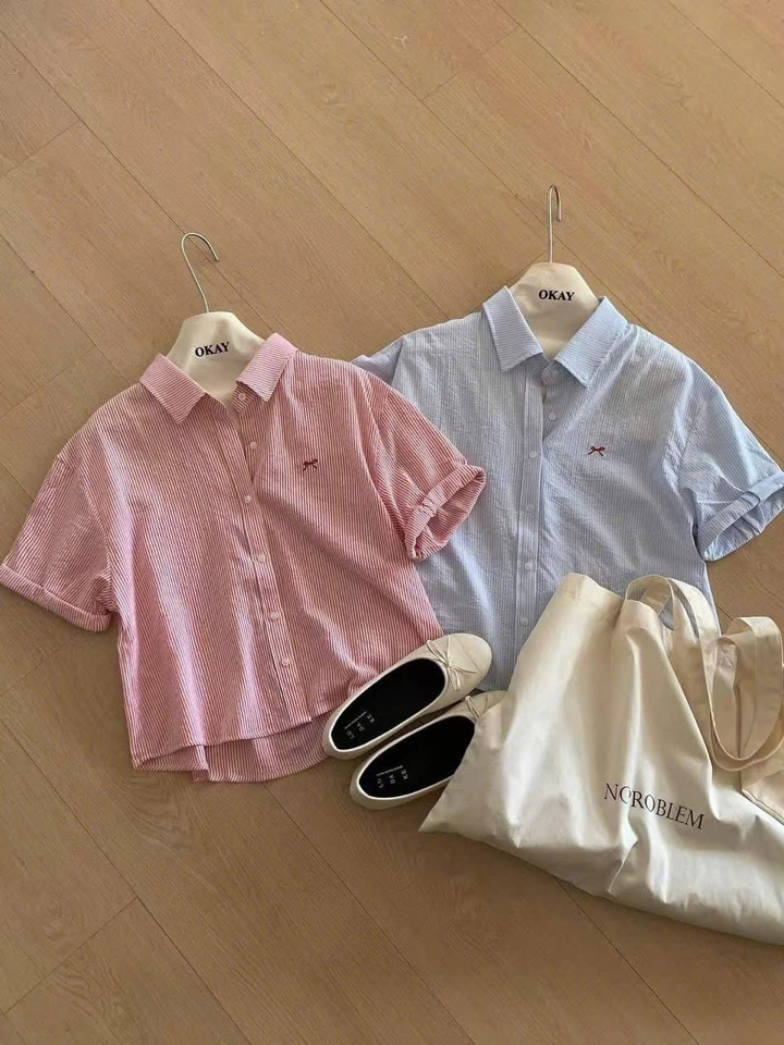 ÁO SƠ MI Tay ngắn-duoc-ban-tai-MÍA SHOP - THỜI TRANG NỮ