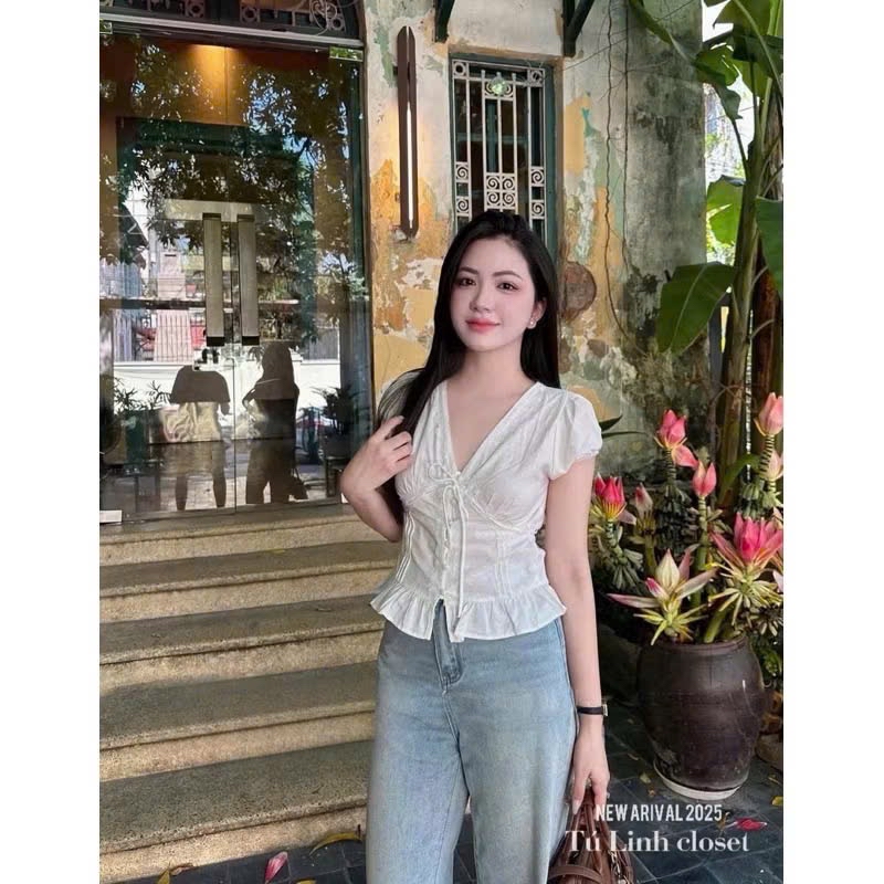   Thô viền ren cúc bọc xếp li viền-duoc-ban-tai-MÍA SHOP - THỜI TRANG NỮ