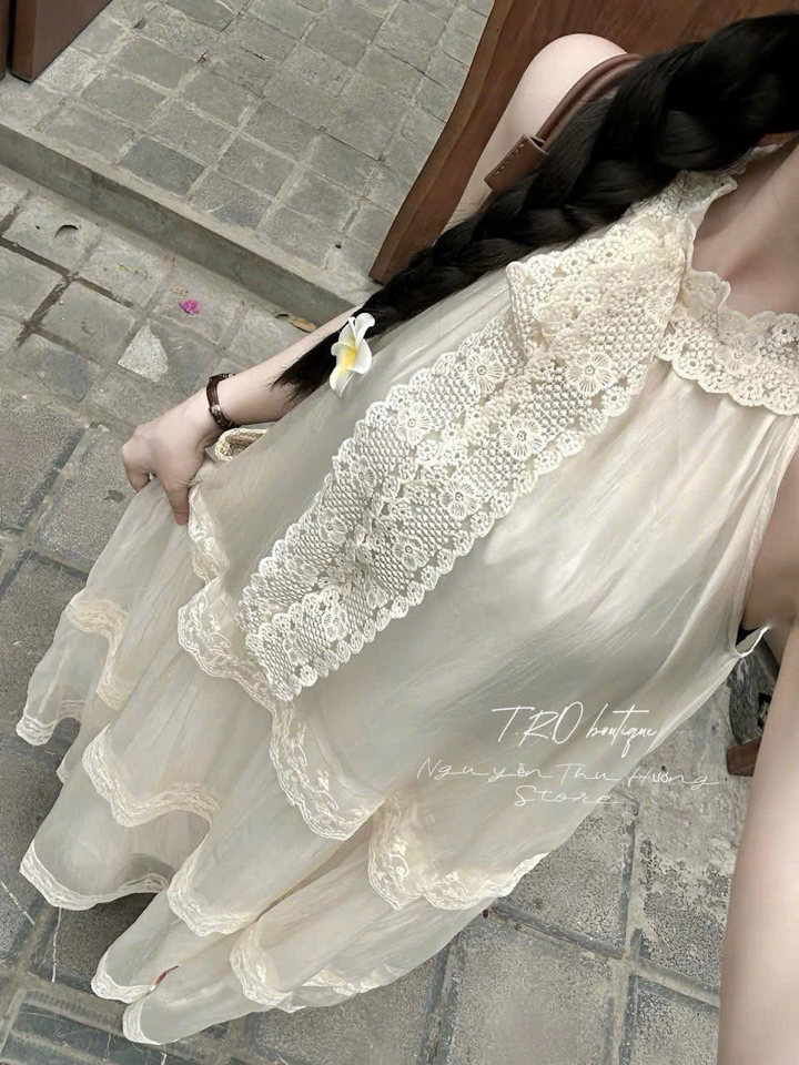 Maxi cổ yếm-duoc-ban-tai-MÍA SHOP - THỜI TRANG NỮ