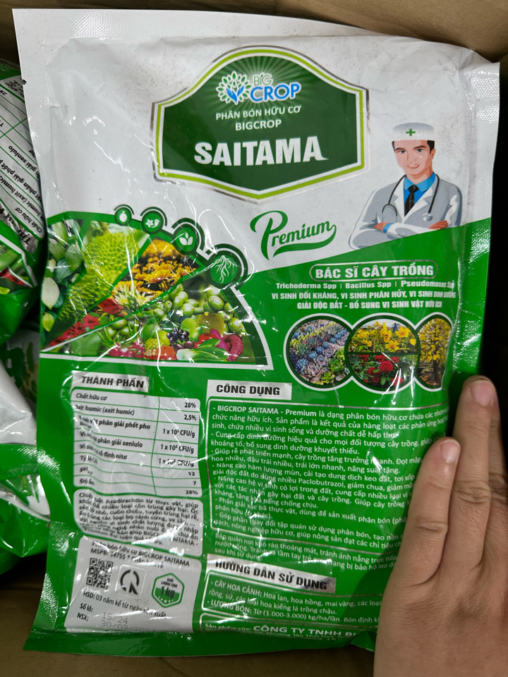 SAITAMA - viên nén hữu cơ-duoc-ban-tai-THƯỞNG LÃM PHONG LAN VIỆT NAM