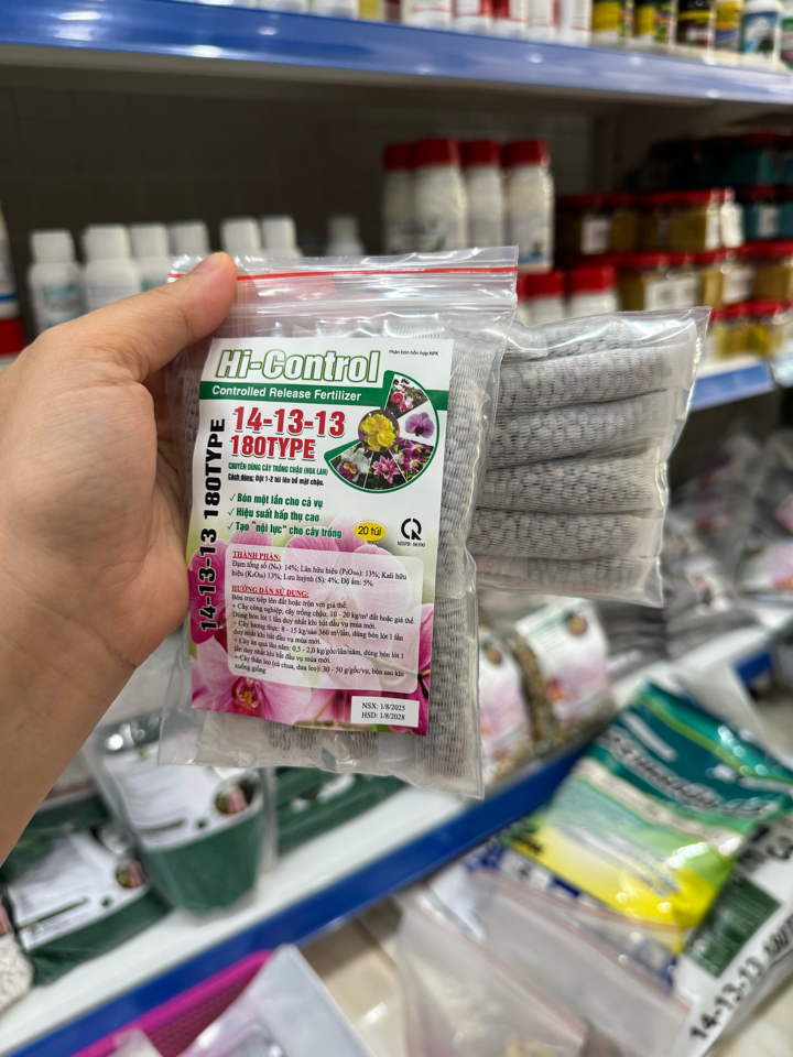 Phân tan chậm thông minh 14-13-13 TE+ Nhật Bản (Túi đóng sẵn 20 bịch)-duoc-ban-tai-THƯỞNG LÃM PHONG LAN VIỆT NAM