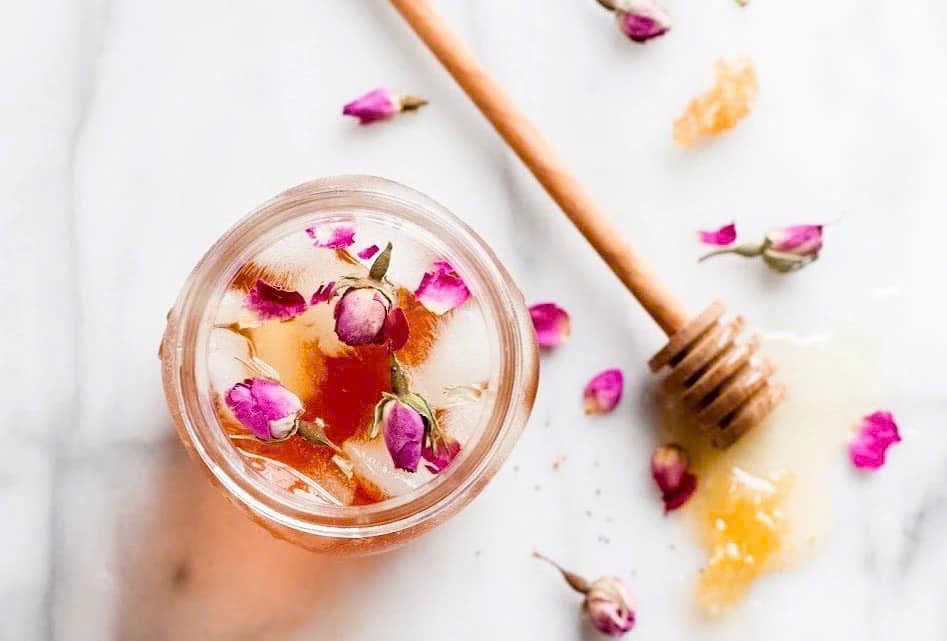 Trà Mật Ong Hoa Hồng-duoc-ban-tai-Lộc Hòa Trà Quán