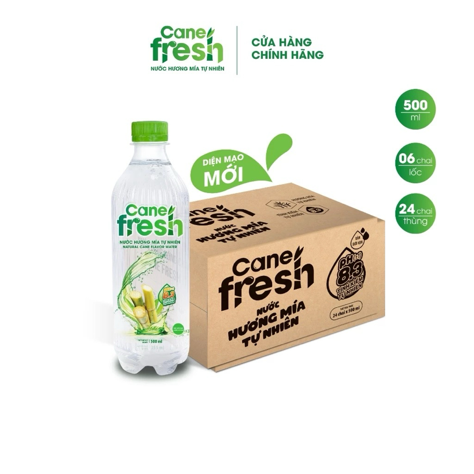 Nước Tinh Khiết Hương Mía 500ml-duoc-ban-tai-Lộc Hòa Trà Quán