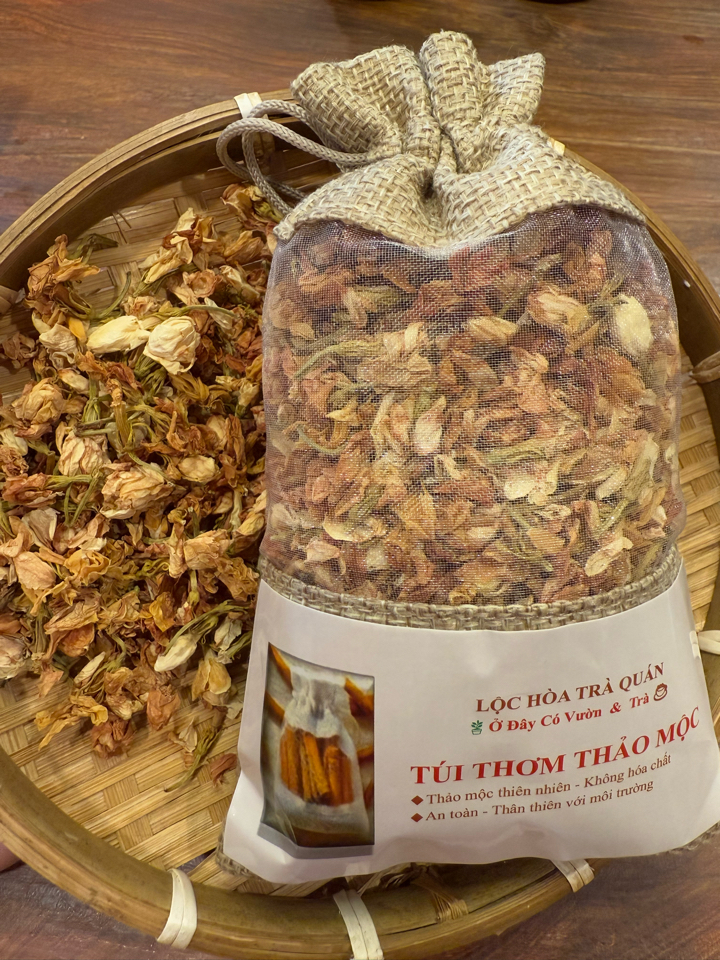 Túi Thơm Hoa Lài ( Nhài )-duoc-ban-tai-Lộc Hòa Trà Quán