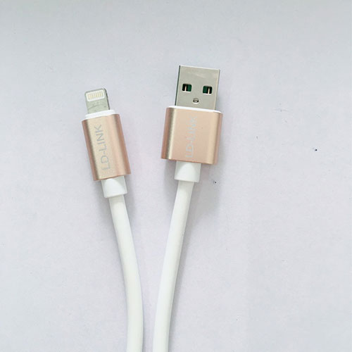Cáp sạc nhanh điện thoại LD-Link LD-HN-02 USB To Lightning 1m-Trắng-duoc-ban-tai-ĐIỆN THOẠI DI ĐỘNG KHA OANH