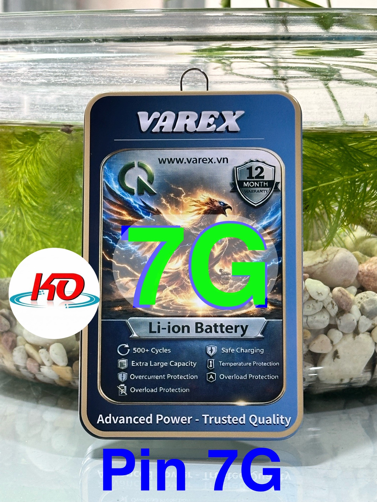 Pin iPhone 7G VAREX-duoc-ban-tai-ĐIỆN THOẠI DI ĐỘNG KHA OANH