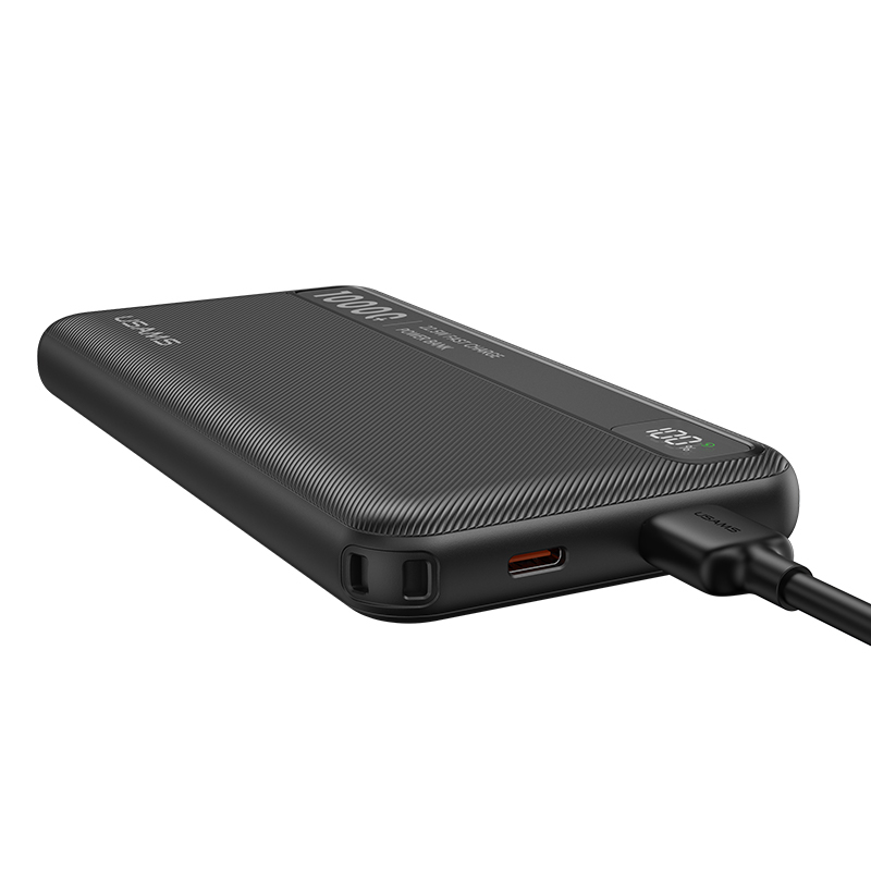 Pin sạc dự phòng Usams CD263 22.5W Fast Charging Power Bank 10000mAh - Đen, Model: 10KCD26301-duoc-ban-tai-ĐIỆN THOẠI DI ĐỘNG KHA OANH