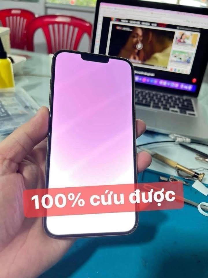 Sửa màn hình iPhone 13 Promax trắng màn hình ,vàng màn hình .-duoc-ban-tai-ĐIỆN THOẠI DI ĐỘNG KHA OANH