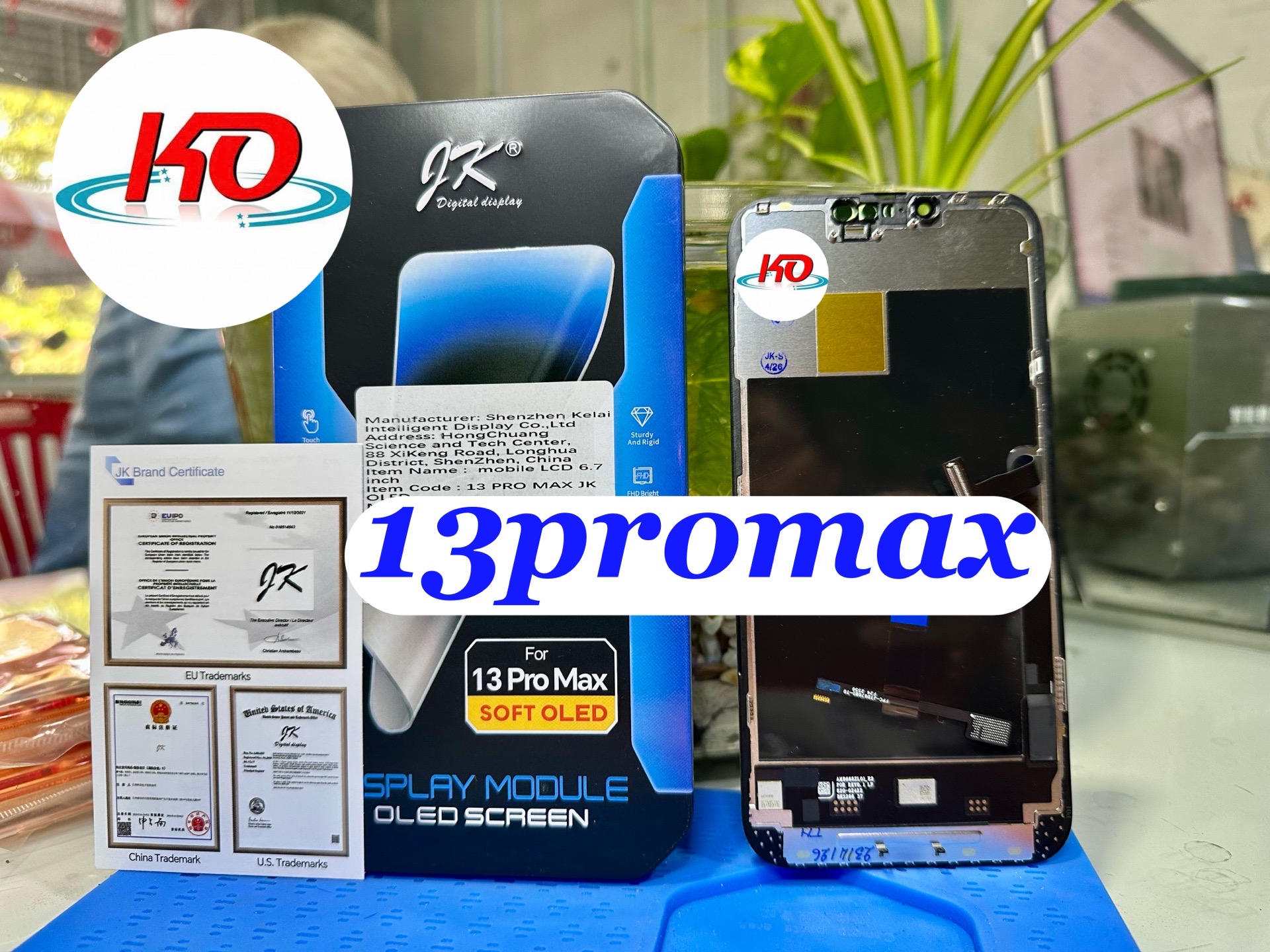 MÀN HÌNH JK SOFT OLED 13 PRO MAX-duoc-ban-tai-ĐIỆN THOẠI DI ĐỘNG KHA OANH