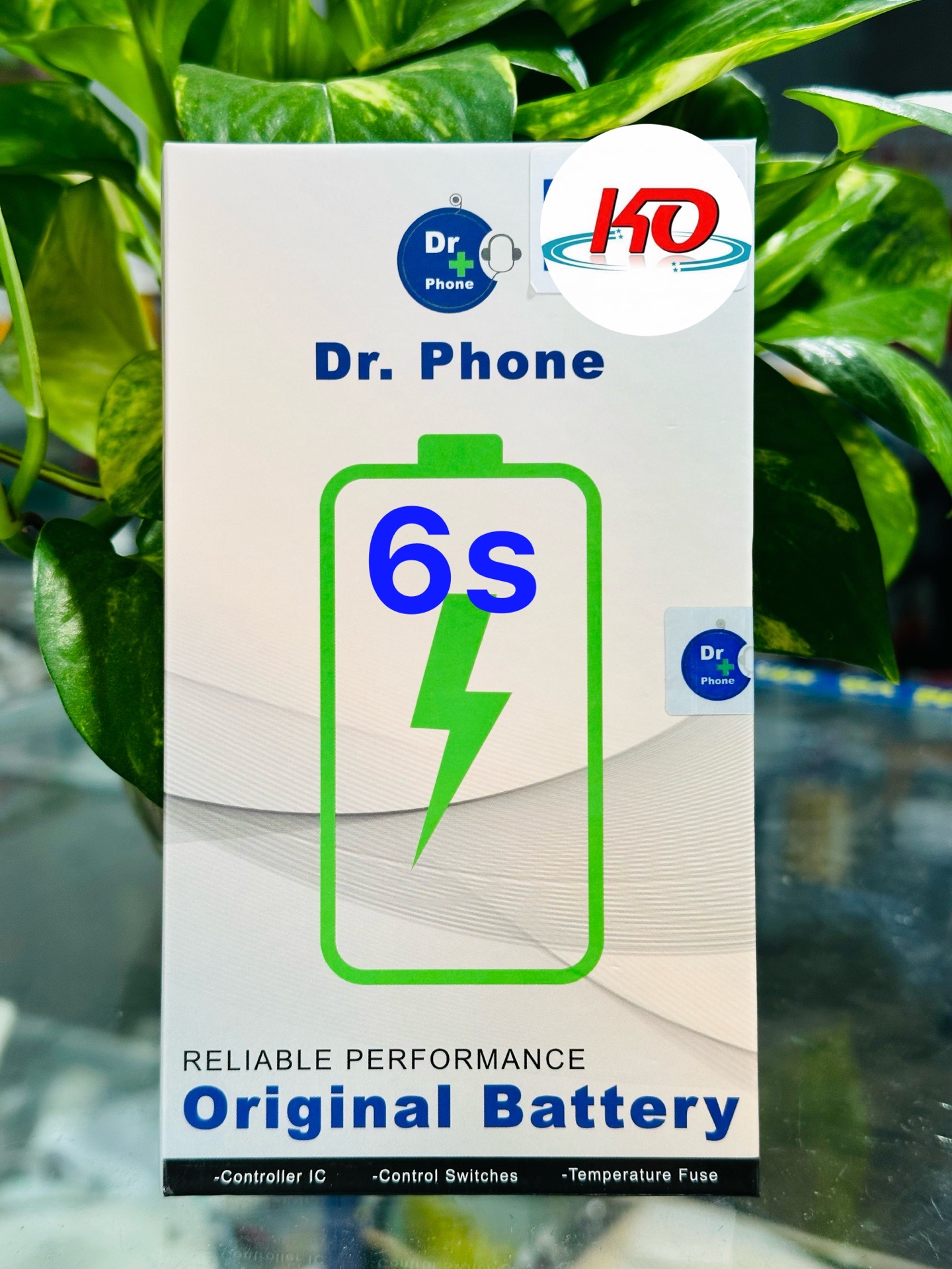 Pin Lithium ion dung lượng chuẩn dùng cho điện thoại di động, model: Dr+ 6S, nhãn hiệu DR PHONE, điện áp 3.8V , 6.88Wh, dung lượng 1810mAh, mới 100%-duoc-ban-tai-ĐIỆN THOẠI DI ĐỘNG KHA OANH