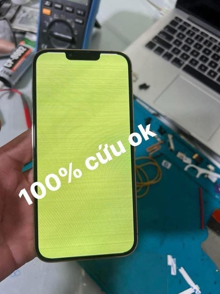 Sửa màn hình iPhone 13 Promax trắng màn hình ,vàng màn hình .-duoc-ban-tai-ĐIỆN THOẠI DI ĐỘNG KHA OANH