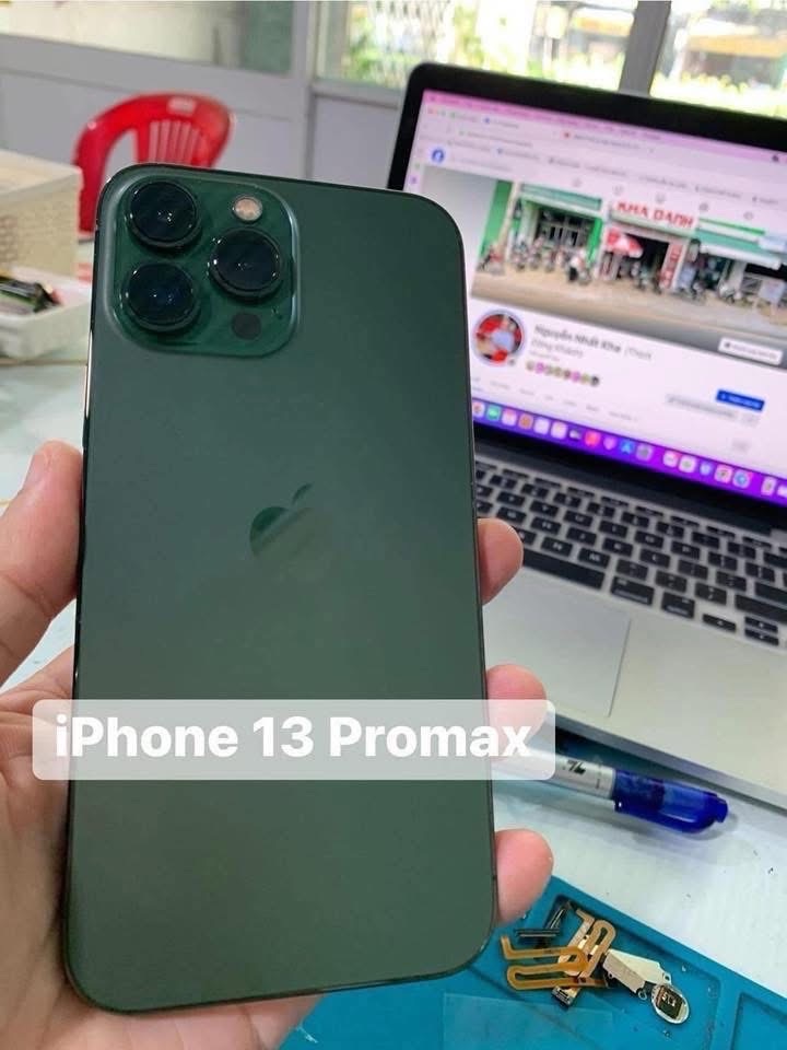 Sửa màn hình iPhone 13 Promax trắng màn hình ,vàng màn hình .-duoc-ban-tai-ĐIỆN THOẠI DI ĐỘNG KHA OANH