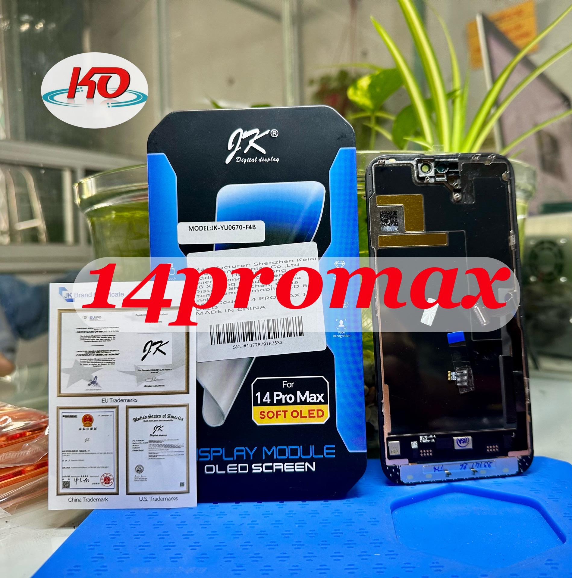 MÀN HÌNH JK SOFT OLED 14 PRO MAX-duoc-ban-tai-ĐIỆN THOẠI DI ĐỘNG KHA OANH
