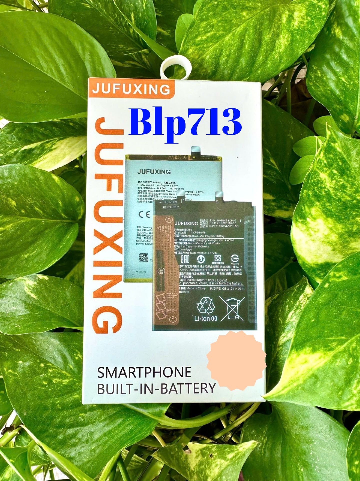 Pin Oppo Blp713 Realme 3pro hiệu Jufuxing,mới 100%-duoc-ban-tai-ĐIỆN THOẠI DI ĐỘNG KHA OANH