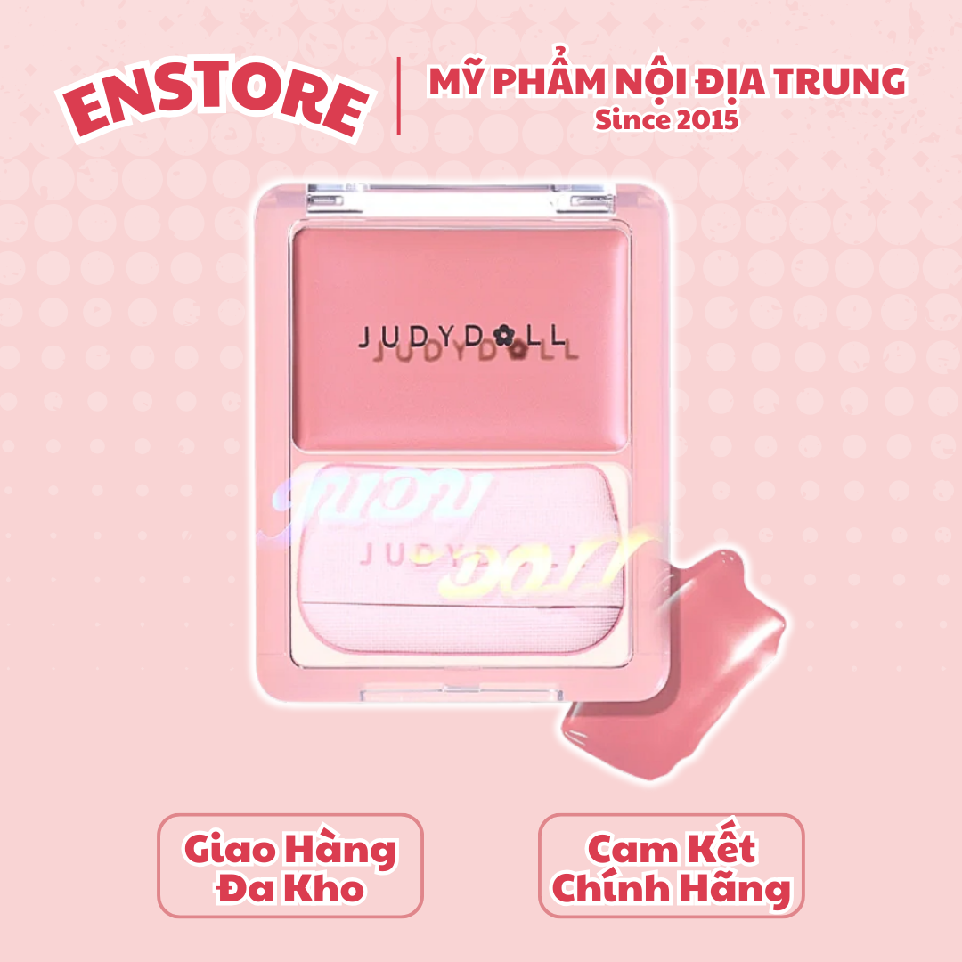 [JUDYDOLL] Má hồng dạng kem Judydoll Glow Brush Balm tạo hiệu ứng da căng bóng 3g-duoc-ban-tai-ENSTORE