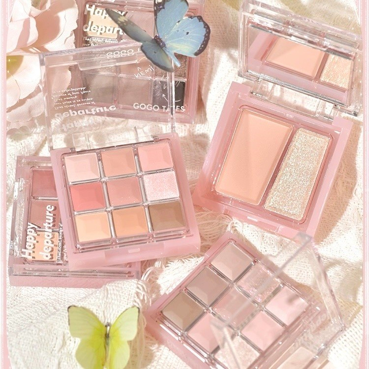 [GOGO TALES] Bảng phấn mắt Gogotales 2 tầng kèm má hồng bắt sáng GT663-duoc-ban-tai-ENSTORE