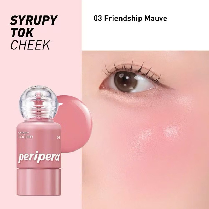 [PERIPERA] Má hồng dạng kem lỏng Peripera Syrupy Tok Cheek 9g-duoc-ban-tai-ENSTORE
