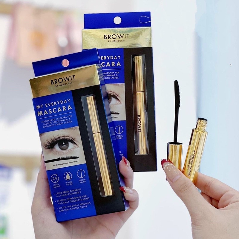 [BROWIT] Mascara Browit by Nongchat My Everyday làm dài và cong mi-duoc-ban-tai-ENSTORE