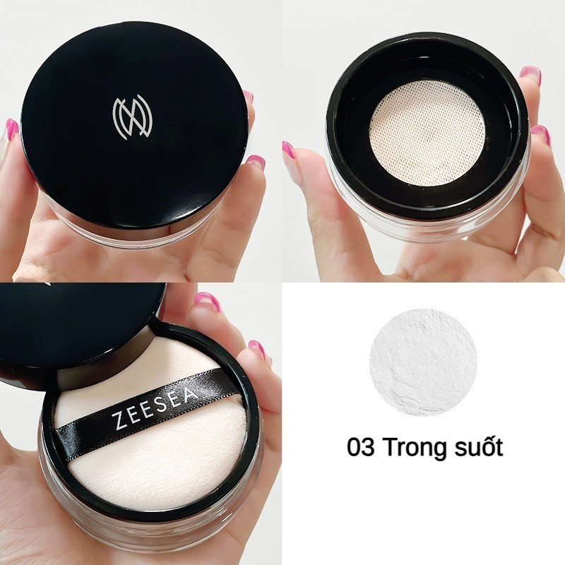 [ZEESEA] Phấn phủ bột Zeesea nắp đen mỏng mịn nhẹ nhàng-duoc-ban-tai-ENSTORE