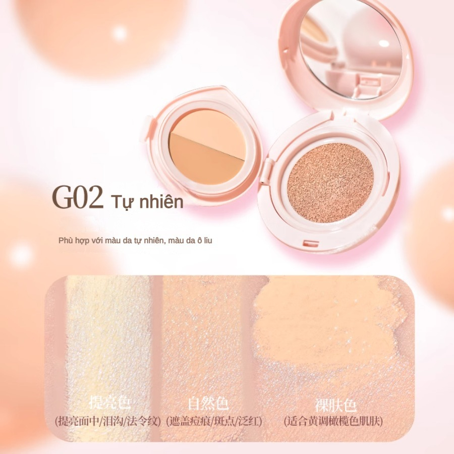 [GOGO TALES] Cushion che khuyết điểm 2 in 1 Gogotales GT675-duoc-ban-tai-ENSTORE