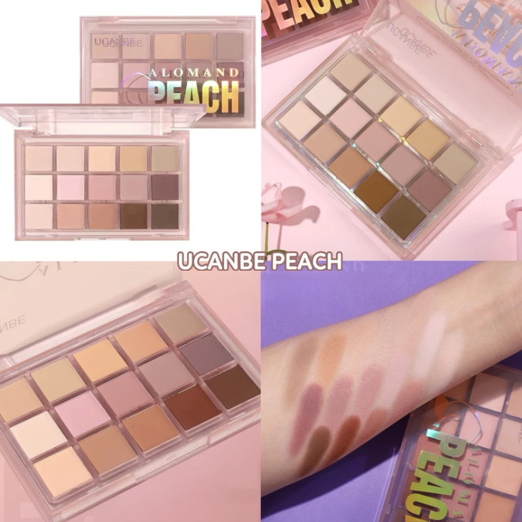 [UCANBE] Bảng phấn mắt 15 ô Ucanbe Color Eyeshadow-duoc-ban-tai-ENSTORE