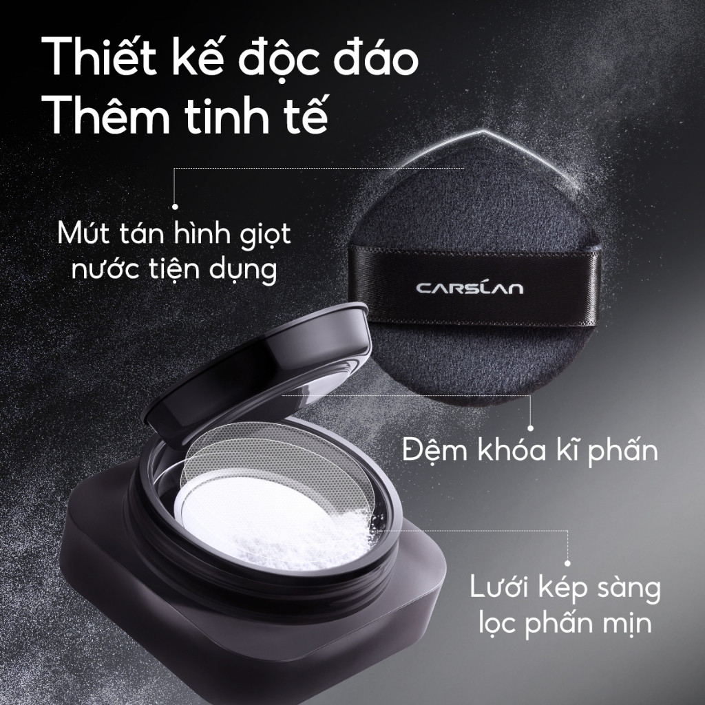 [CARSLAN] Phấn phủ bột Carslan Soft Focus Makeup Powder kiềm dầu lâu trôi 8g-duoc-ban-tai-ENSTORE