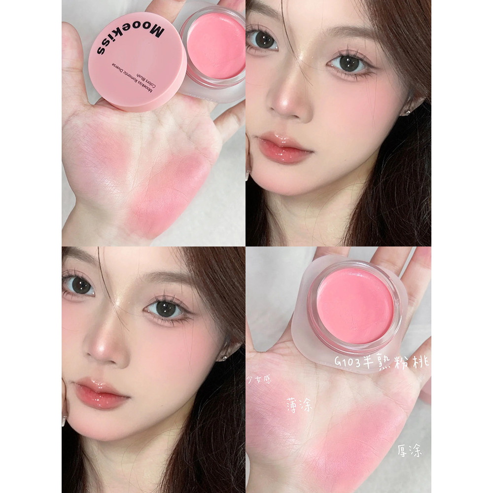 [MOOEKISS] Má hồng dạng kem Mooekiss nắp hồng trang điểm tự nhiên 5g-duoc-ban-tai-ENSTORE