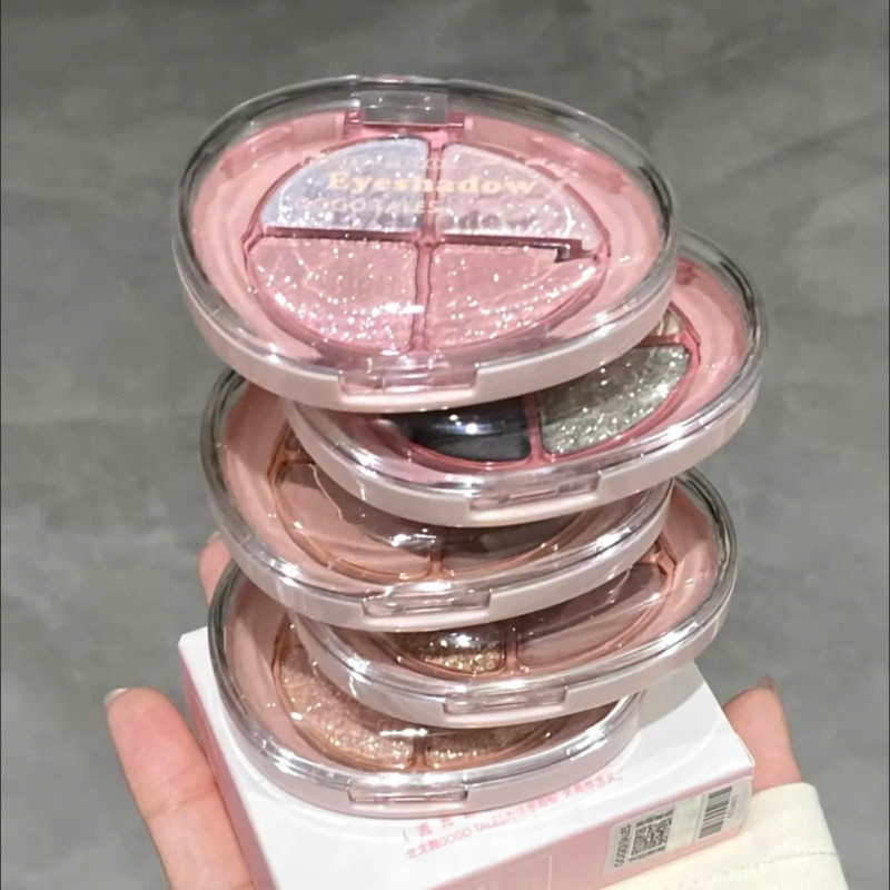 [GOGO TALES] Bảng phấn mắt 4 ô Gogotales Glittering Colorful GT733-duoc-ban-tai-ENSTORE