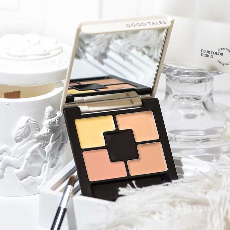 [GOGO TALES] Bảng che khuyết điểm 4 ô Gogotales Light Makeup Moisturizing 4.8g GT759-duoc-ban-tai-ENSTORE