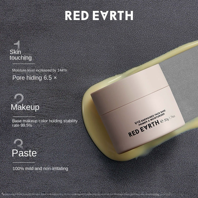 [RED EARTH] Kem lót dưỡng ẩm Red Earth V10 15g 50g-duoc-ban-tai-ENSTORE
