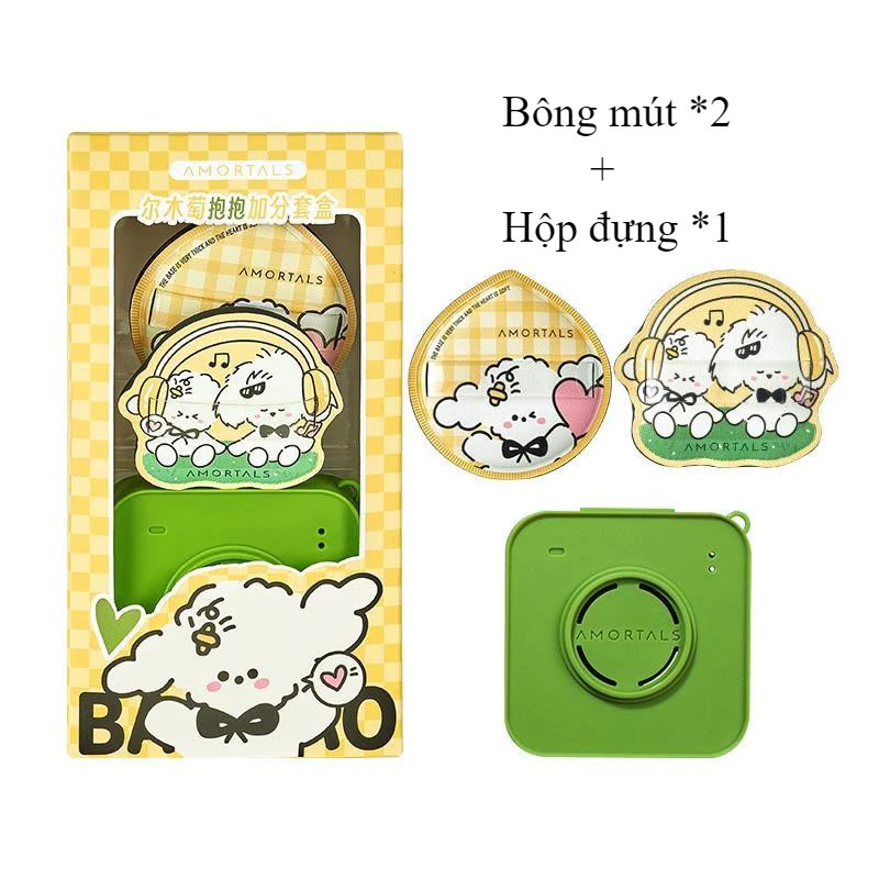 [AMORTALS] Set bông mút trang điểm Amortals các loại-duoc-ban-tai-ENSTORE