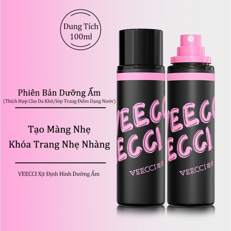 [VEECCI] Xịt make up Veecci đen hồng 100ml-duoc-ban-tai-ENSTORE