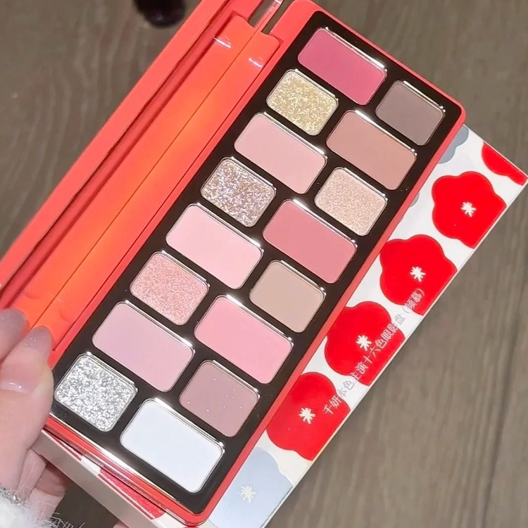 [CHEERYEP] Bảng phấn mắt 16 ô Qianyan Cheeryep Natural Color đa dạng-duoc-ban-tai-ENSTORE