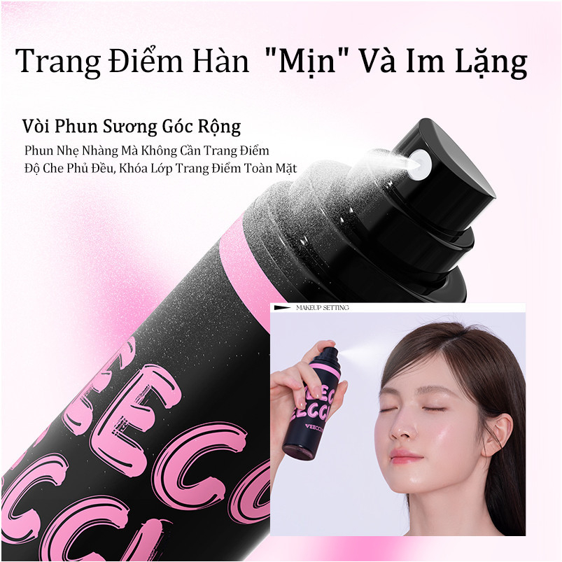 [VEECCI] Xịt make up Veecci đen hồng 100ml-duoc-ban-tai-ENSTORE