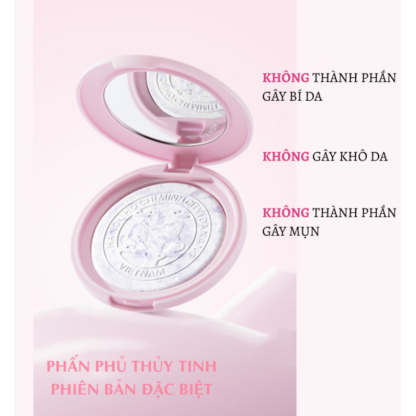 [MENOW] Phấn phủ thủy tinh Menow Clear Radiant Pressed Powder-duoc-ban-tai-ENSTORE